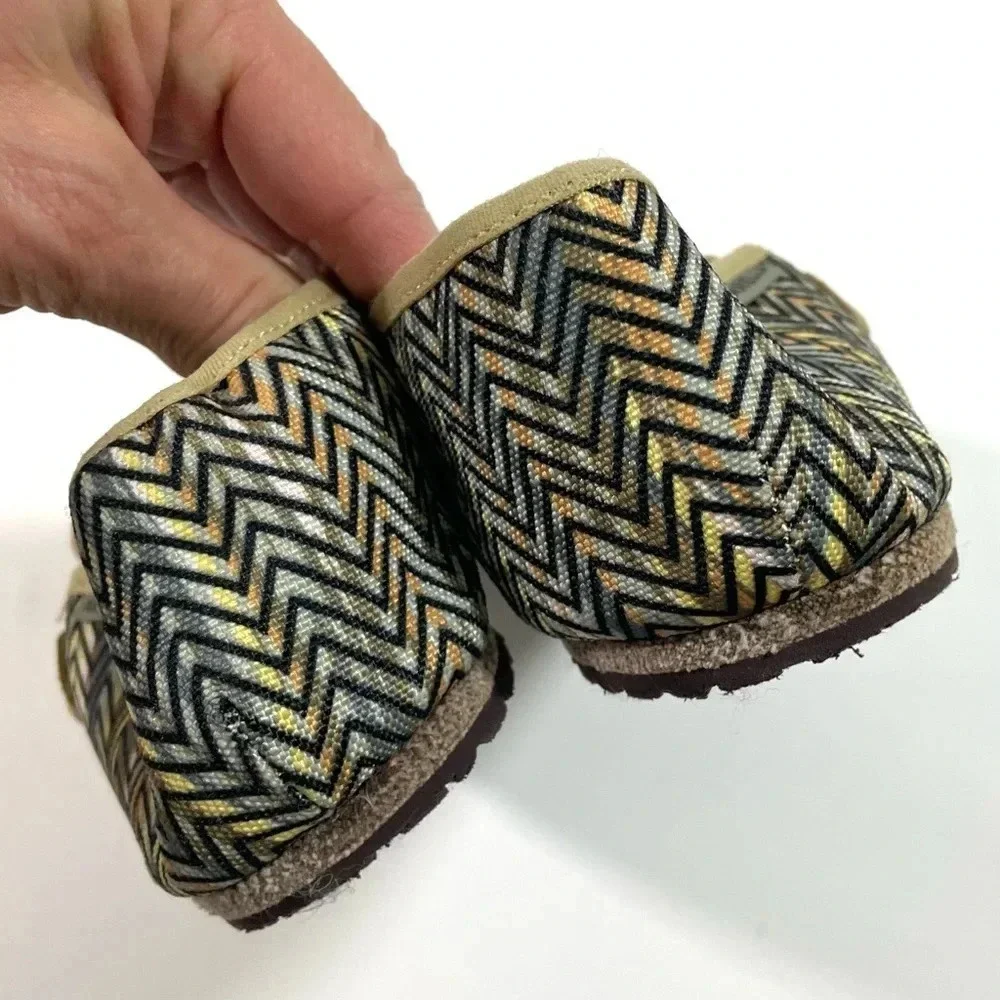 New Merrell Rucksack Canvas Slip On Shoes Tan Chevron
